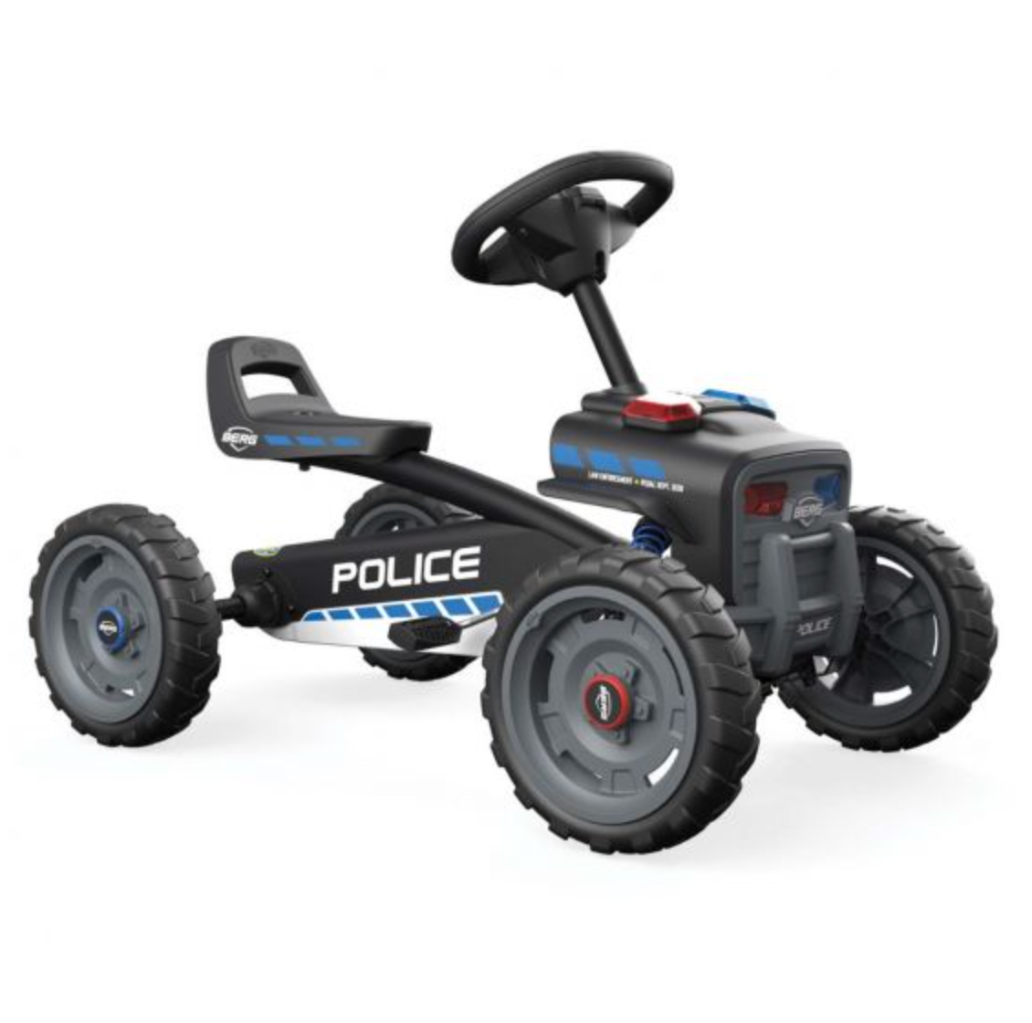 BERG Buzzy Police Pedal Kart - WePlayAlot